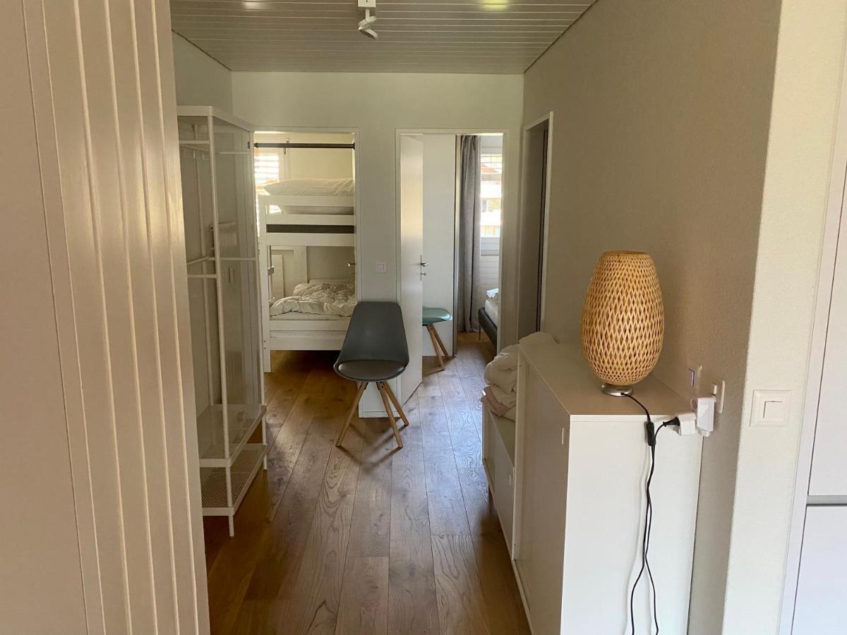 Moderne Dachwohnung Naehe Zermatt Mit Balkon Täsch Dış mekan fotoğraf