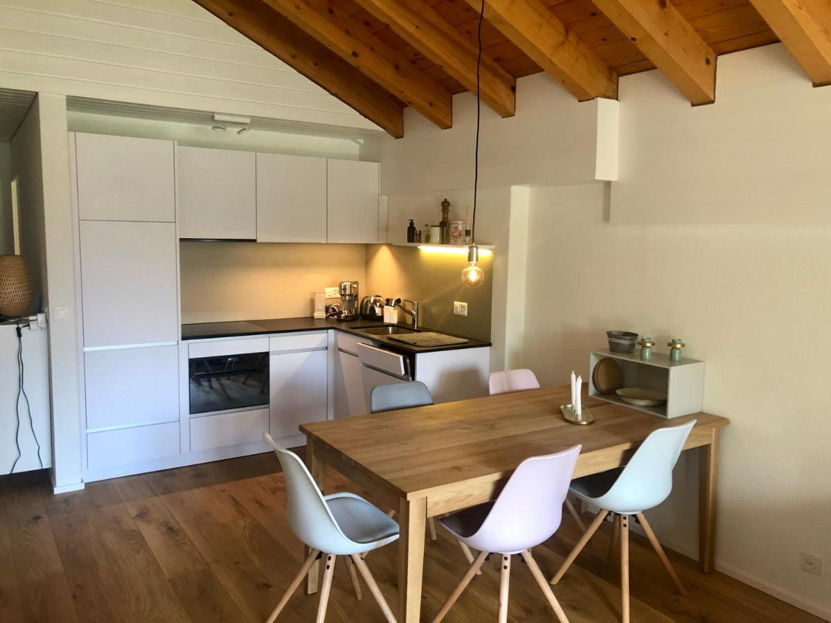 Moderne Dachwohnung Naehe Zermatt Mit Balkon Täsch Dış mekan fotoğraf